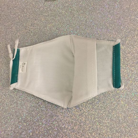 Not Today Green Face Mask w/ Filter - Picture 3 of 3